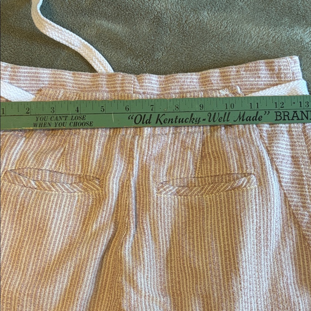 Free People Pink Ribbed Drawstring Cropped Pants - Picture 11 of 16